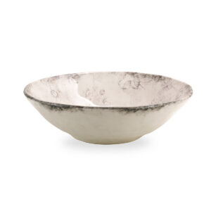 Blue Ceramic Footed Compote Bowl