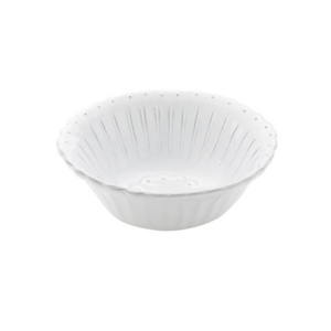 White Ceramic Footed Compote Bowl Style