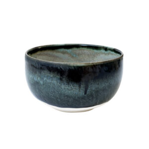 Charcoal Black Minimalist Artisan Bowl