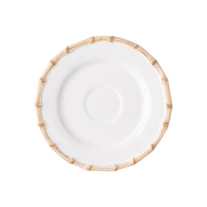 Versatile Natural Ceramic Tea Saucer